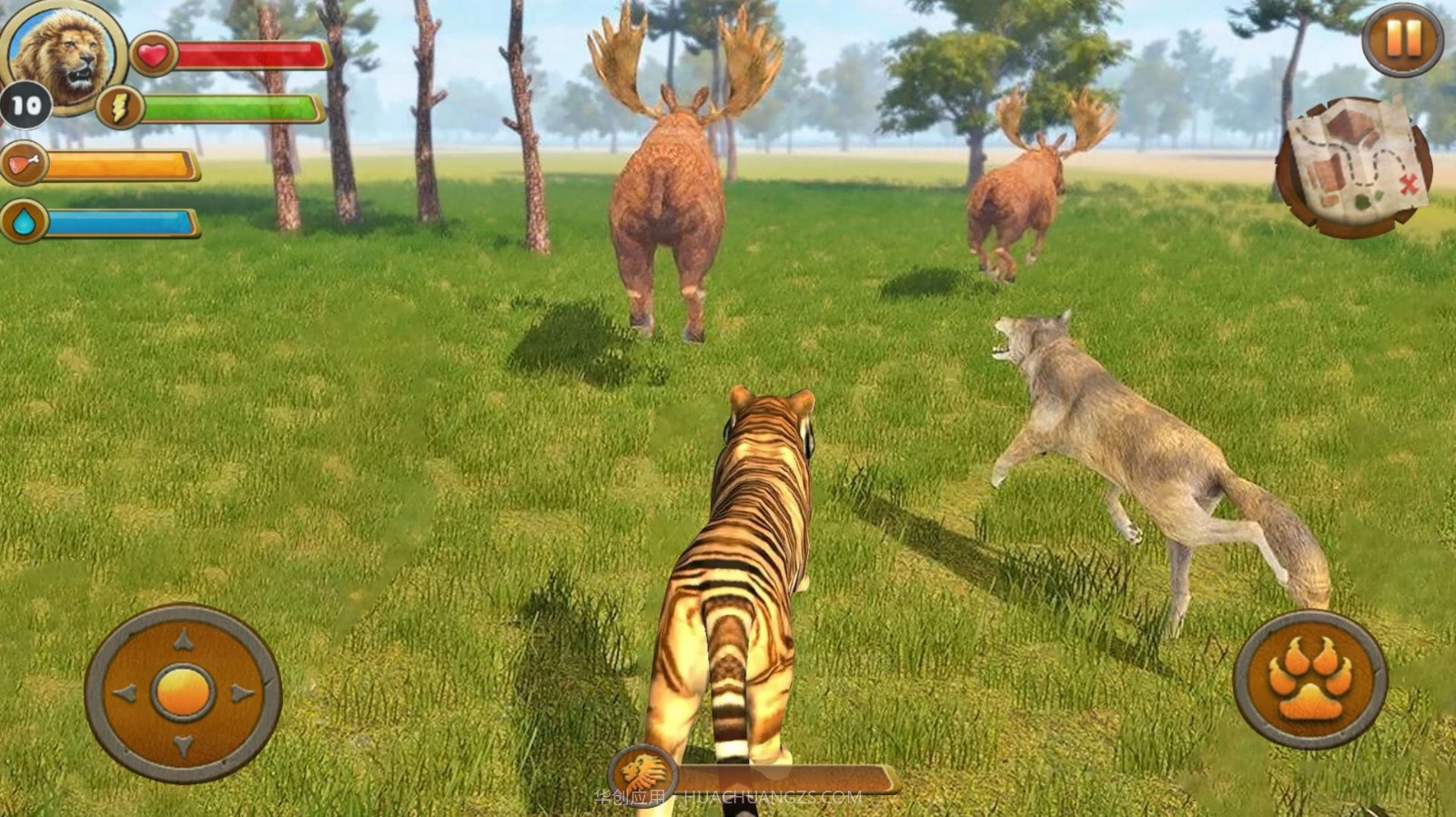 丛林老虎模拟器截图1 丛林老虎模拟器截图1
