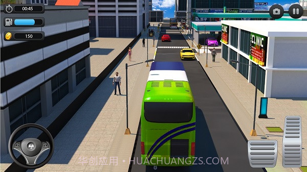 现代巴士驾驶3D模拟器截图1 现代巴士驾驶3D模拟器截图1