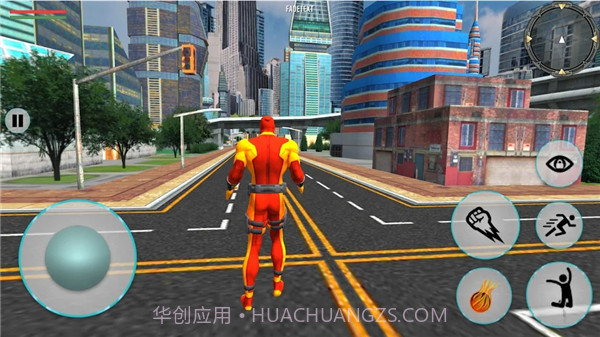 钢铁英雄飞行超级战士截图2