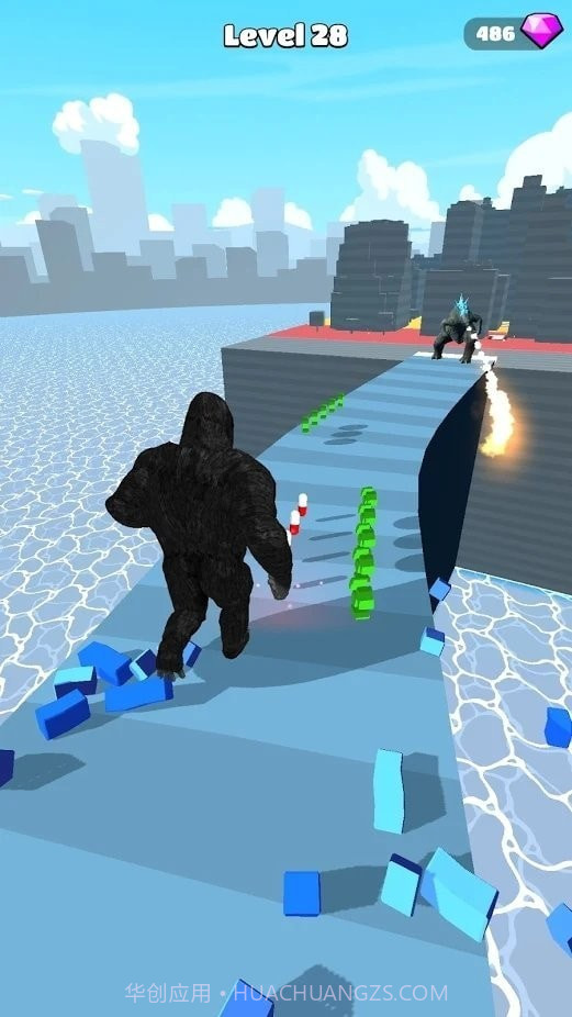 怪兽跑酷kaiju run截图3 怪兽跑酷kaiju run截图3