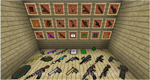 我的世界3d枪械模组免费版截图2 我的世界3d枪械模组免费版截图2