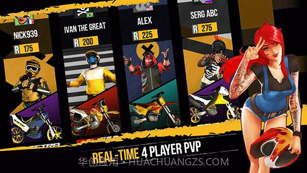 极限摩托功能菜单汉化版截图1 极限摩托功能菜单汉化版截图1