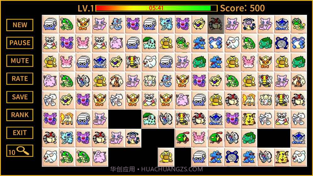 宠物小精灵连连看截图3 宠物小精灵连连看截图3