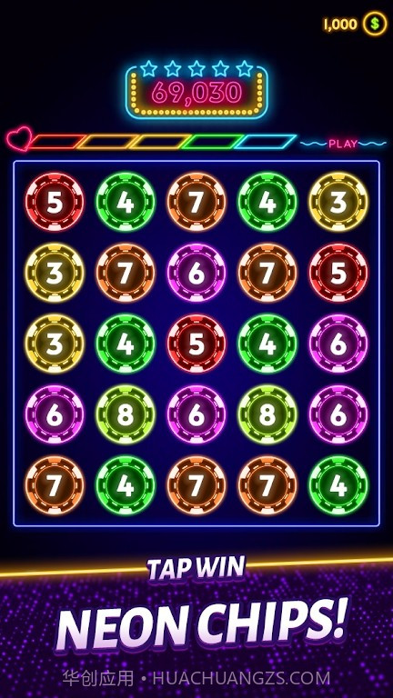 霓虹芯片消除截图1 霓虹芯片消除截图1