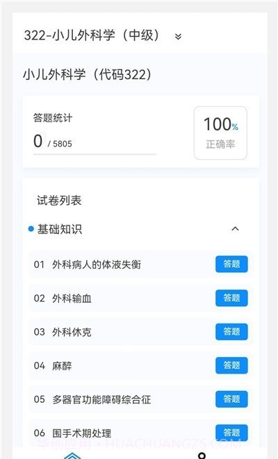 小儿外科学新题库截图2 小儿外科学新题库截图2
