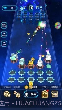 大炮防御科幻闲置截图4