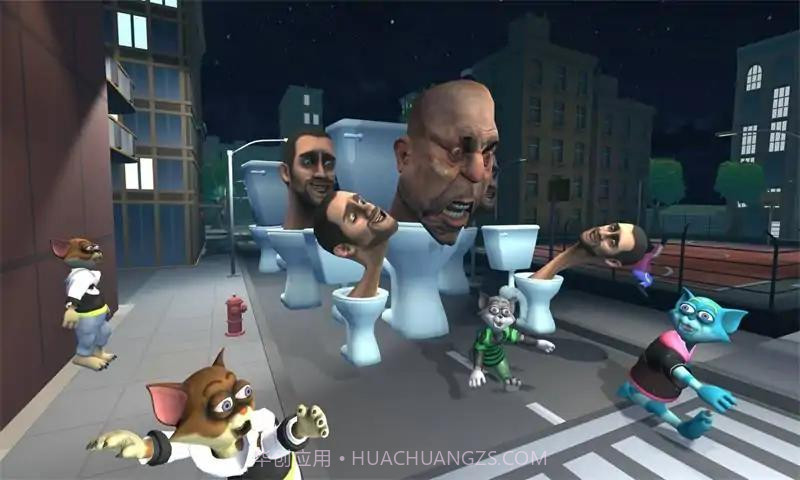 马桶喵联机版本截图1