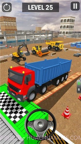 挖掘机卡车停车场3D截图3 挖掘机卡车停车场3D截图3