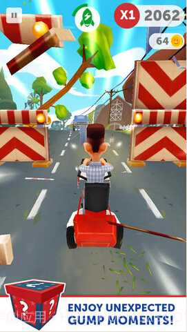 阿甘快跑游戏截图2