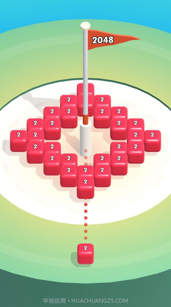 2048旋转方块截图1