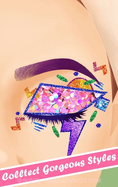 眼部艺术化妆截图1 眼部艺术化妆截图1