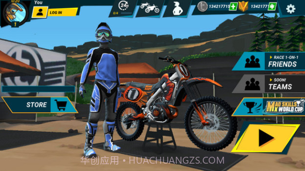 疯狂技能越野摩托车3截图3 疯狂技能越野摩托车3截图3