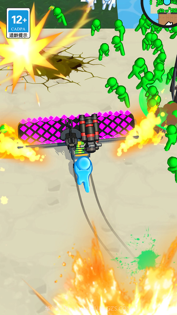 火柴人打丧尸截图1 火柴人打丧尸截图1