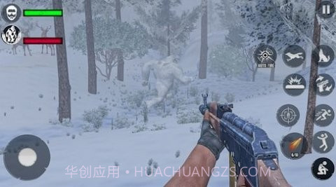 大脚怪猎人雪人夜帝截图1