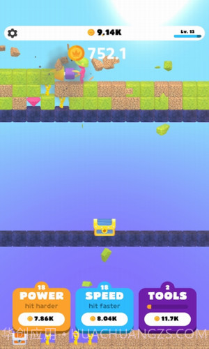 闲置方块矿工截图1 闲置方块矿工截图1