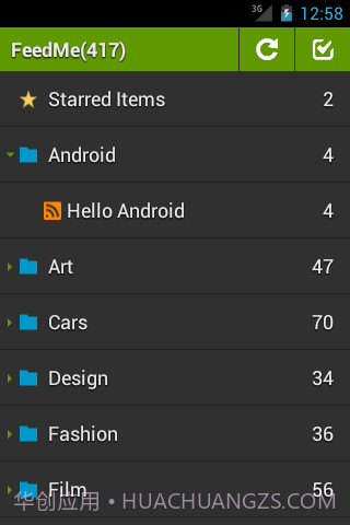 FeedMe阅读器截图1 FeedMe阅读器截图1