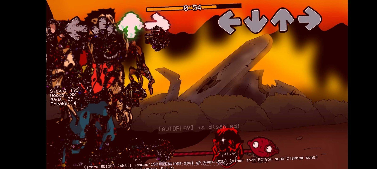 fnf曼德拉记录伪人天使模组截图1