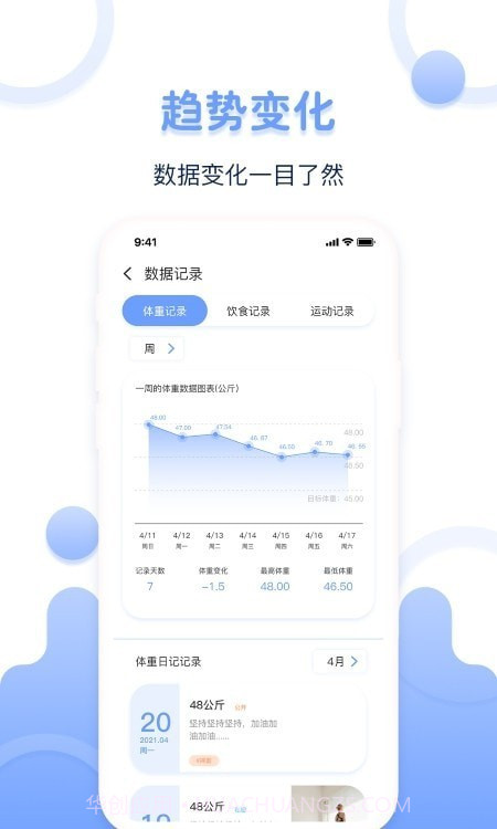 超级体重记录器截图2 超级体重记录器截图2