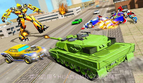 变形坦克机器人截图1