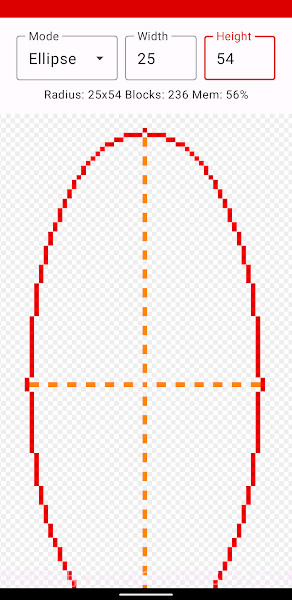 像素圆生成器截图3