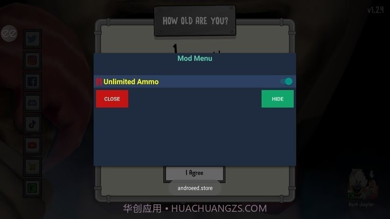 恐怖冰淇淋5内置MOD菜单截图2