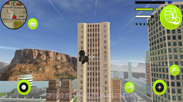 火柴人蝙蝠绳索侠截图2