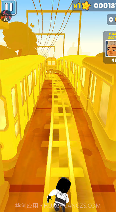 地铁跑酷磁铁金币版截图1