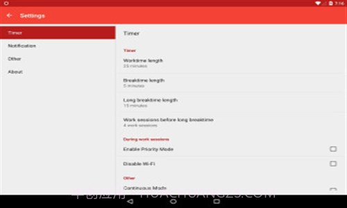 简洁番茄钟截图1