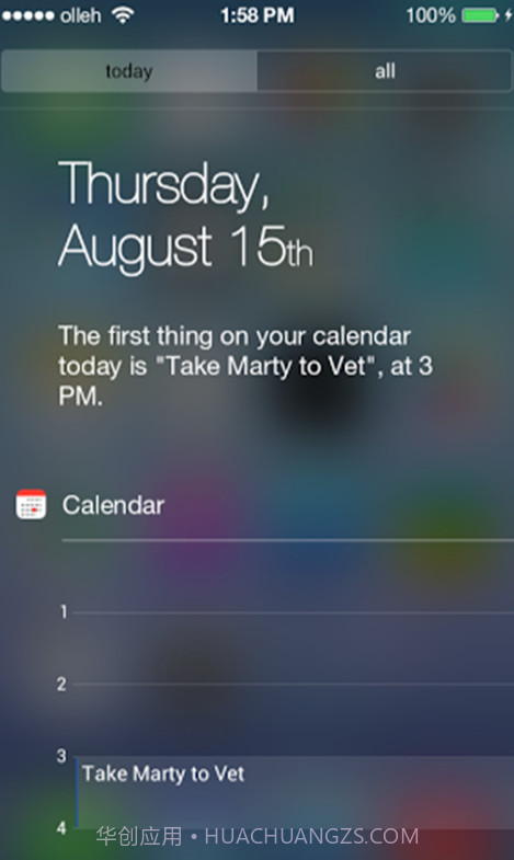 ios7通知栏截图2 ios7通知栏截图2