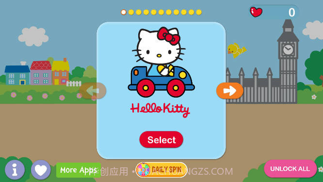 Hello Kitty的赛车历险记最新版截图1