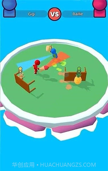 3D食物投掷大战截图1