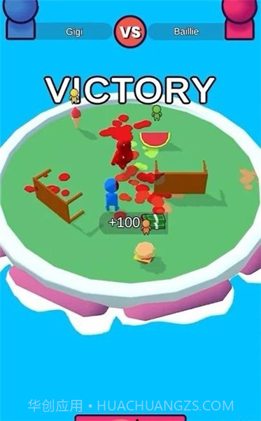 3D食物投掷大战截图2