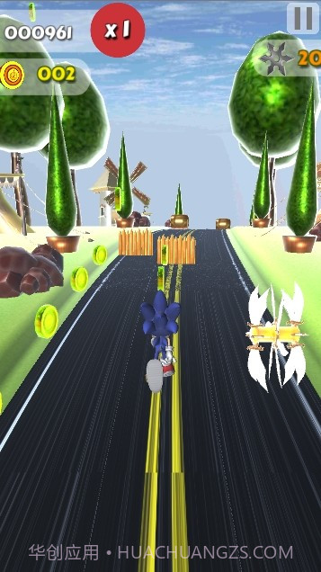 蓝刺猬跑得快截图4 蓝刺猬跑得快截图4