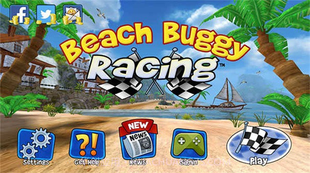 4D极速沙滩赛车截图1 4D极速沙滩赛车截图1