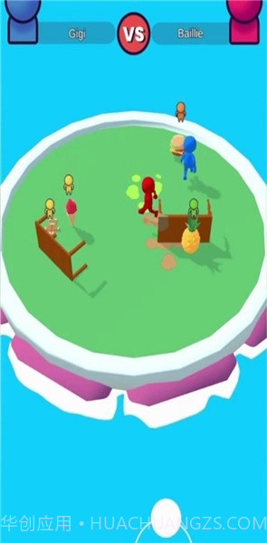 3D食物投掷大战截图3