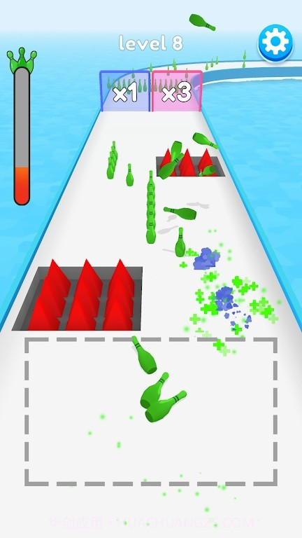 拖动保龄球截图2