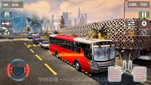 越野上坡公共汽车模拟器截图2 越野上坡公共汽车模拟器截图2