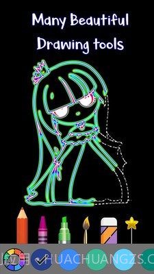 绘制夜光公主截图3 绘制夜光公主截图3