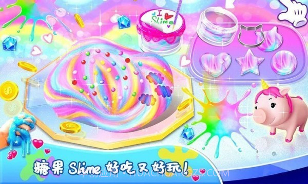 史莱姆炫彩软泥模拟器截图1 史莱姆炫彩软泥模拟器截图1