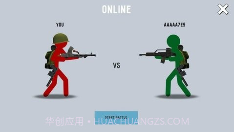 火柴人战争打击（Stickman Warfare Battle Strike）截图1