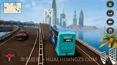 印度尼西亚巴士模拟器3D截图4 印度尼西亚巴士模拟器3D截图4