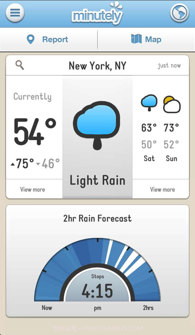 Minutely天气截图2 Minutely天气截图2