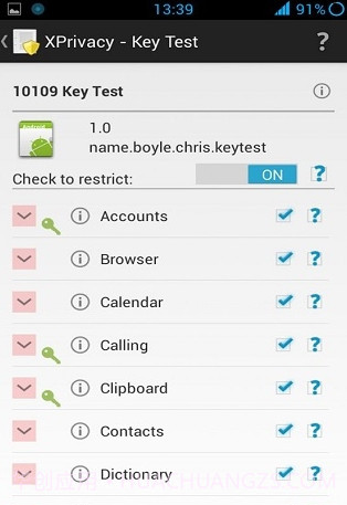 X隐私安卓权限管理器(XPrivacy)V3.6.20 汉化版截图2 X隐私安卓权限管理器(XPrivacy)V3.6.20 汉化版截图2