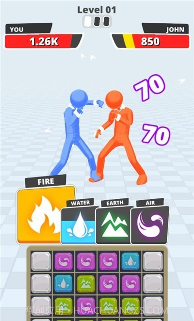 元素消消格斗截图3 元素消消格斗截图3