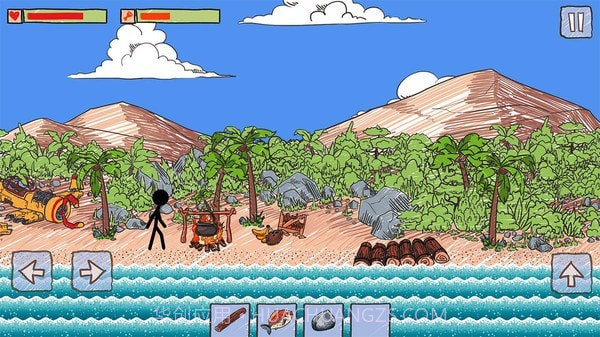 火柴人木筏求生截图1 火柴人木筏求生截图1