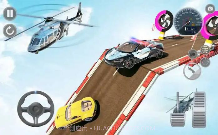 超级警车驾驶模拟器3D截图1 超级警车驾驶模拟器3D截图1