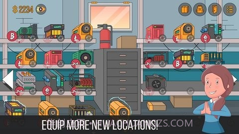 闲置矿工模拟器截图1 闲置矿工模拟器截图1