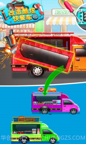 改造炫酷快餐车截图4