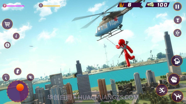 火柴人城市英雄截图4