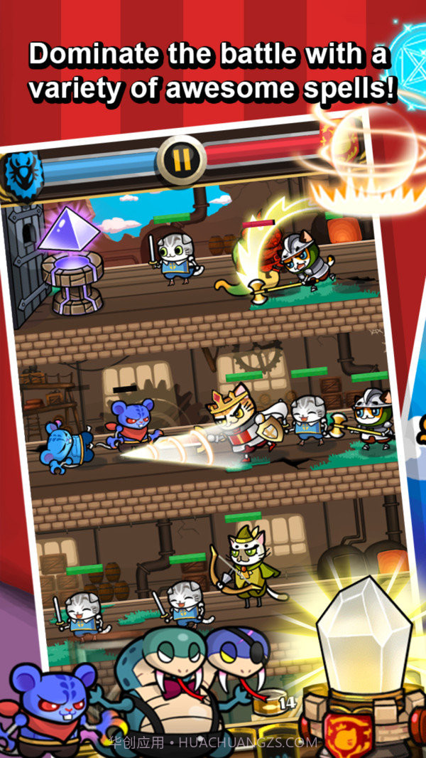 猫骑士VS大恶龙小米版截图2 猫骑士VS大恶龙小米版截图2